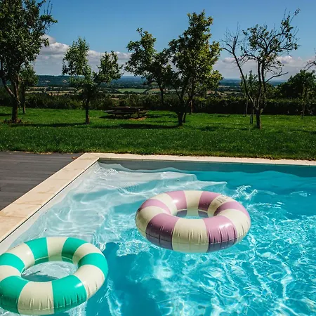 Villa La Maison Pomme - Maison De Charme, Vue Bocage & Piscine - *